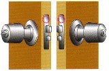 握り玉 インテグラル錠